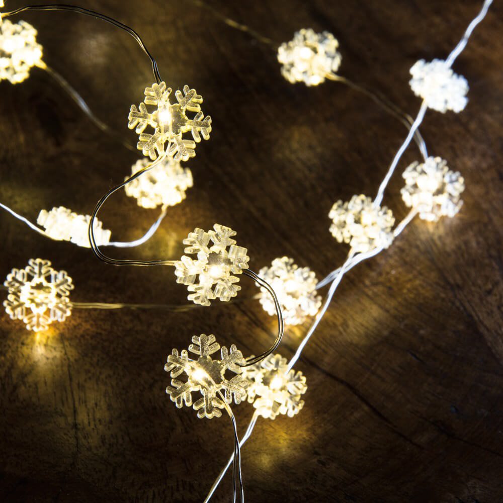 Snowflake Wire Lights