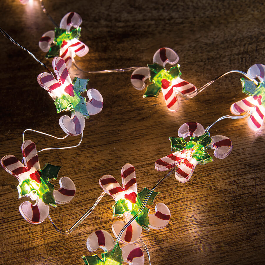 Candy Cane Wire Lights