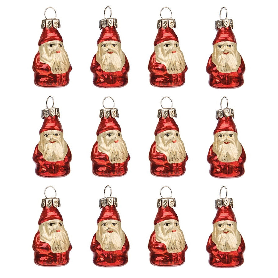 Mini Santa Ornaments Box/12