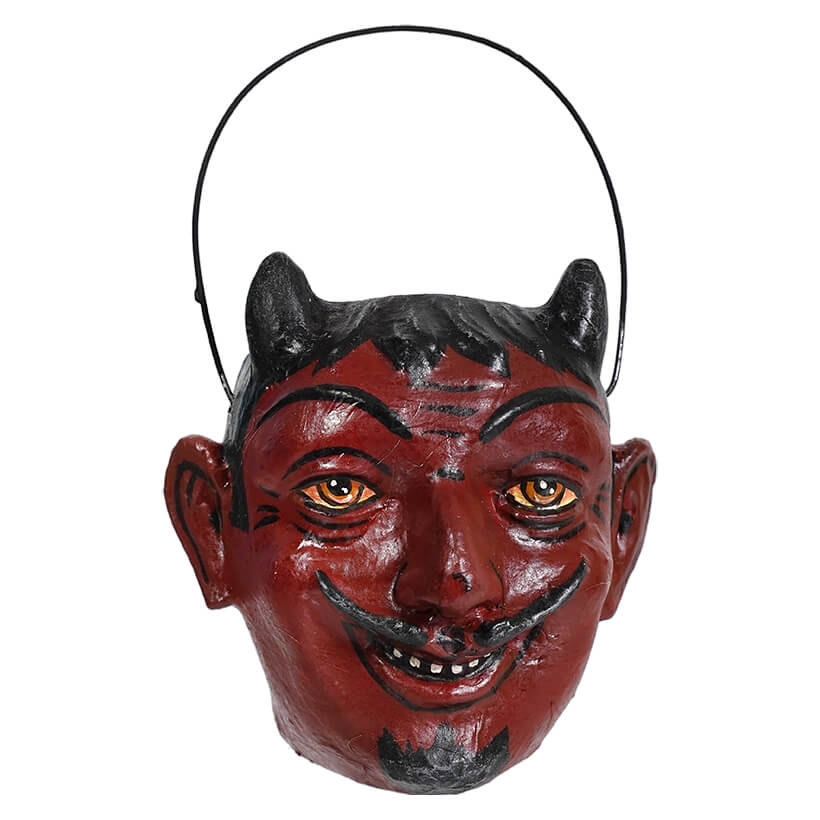 Small Vintage Devil Candy Bucket