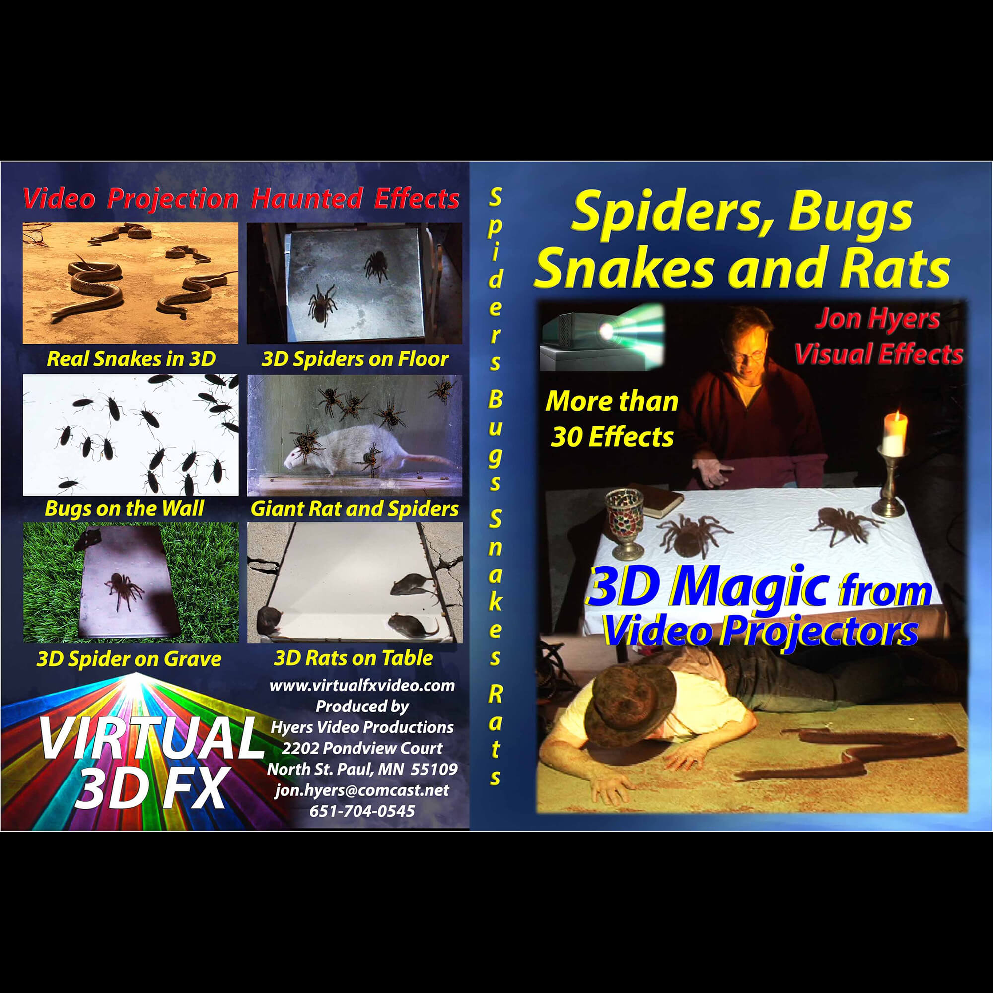 Spiders, Bugs, Snakes & Rats DVD w/ Digital Files Coupon
