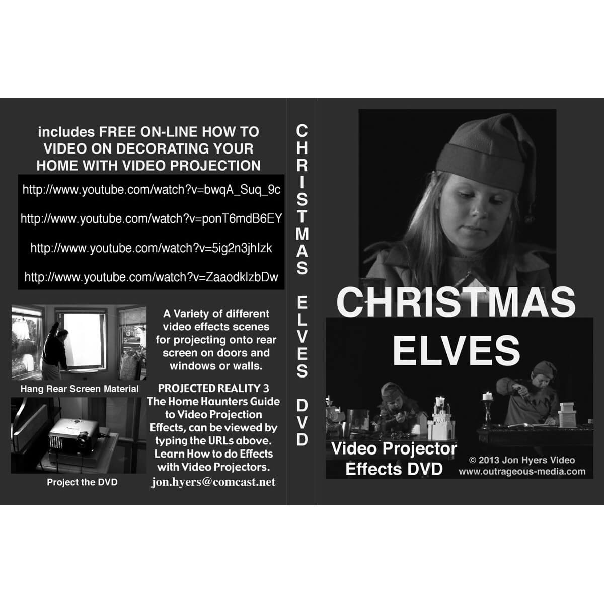 Christmas Elves Projection DVD