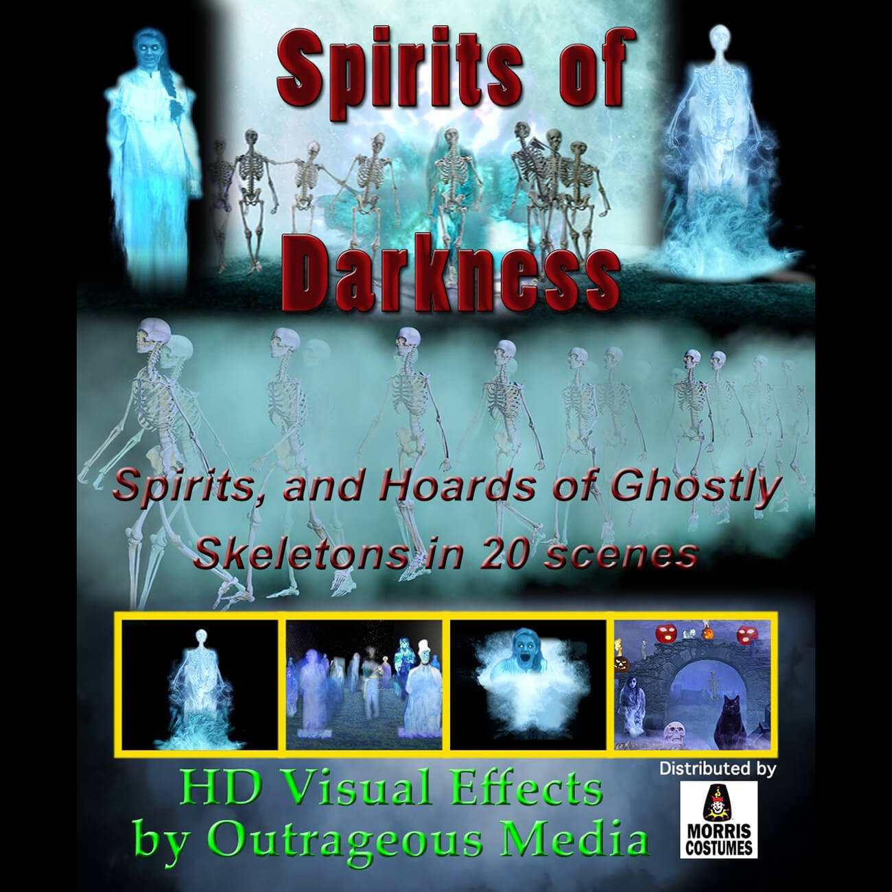 Spirits of Darkness Projection USB