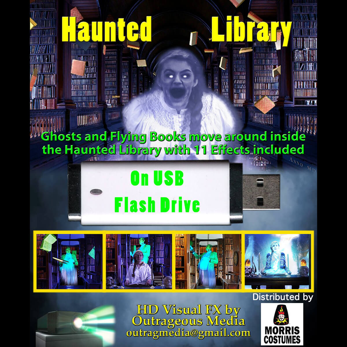 Haunted Library USB