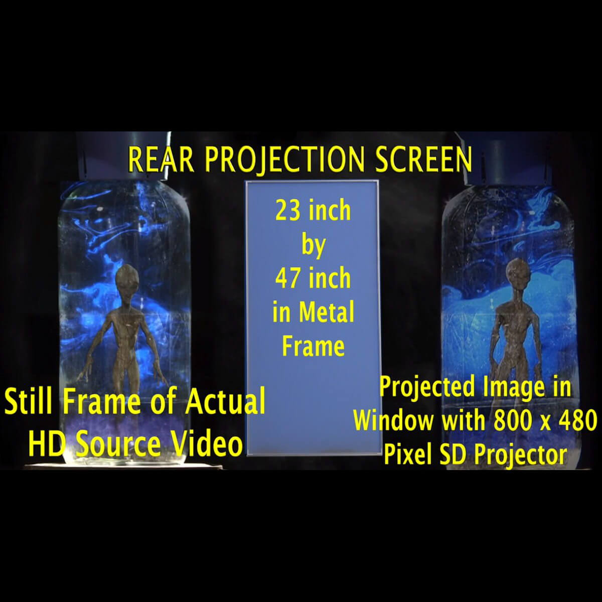 Pro Rear Projection Screen