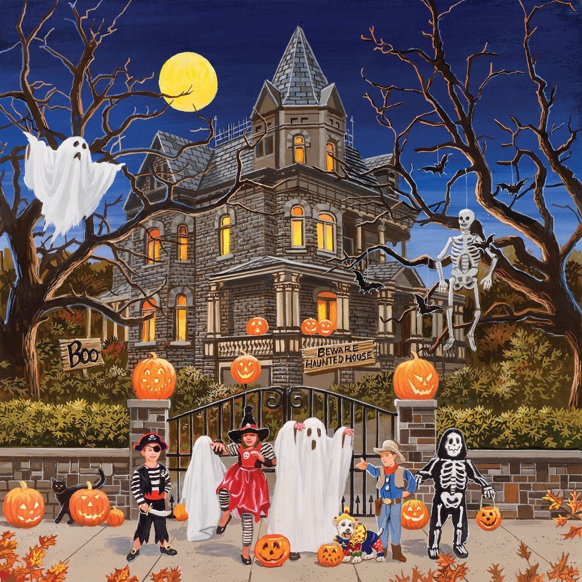 Beware Haunted House Puzzle