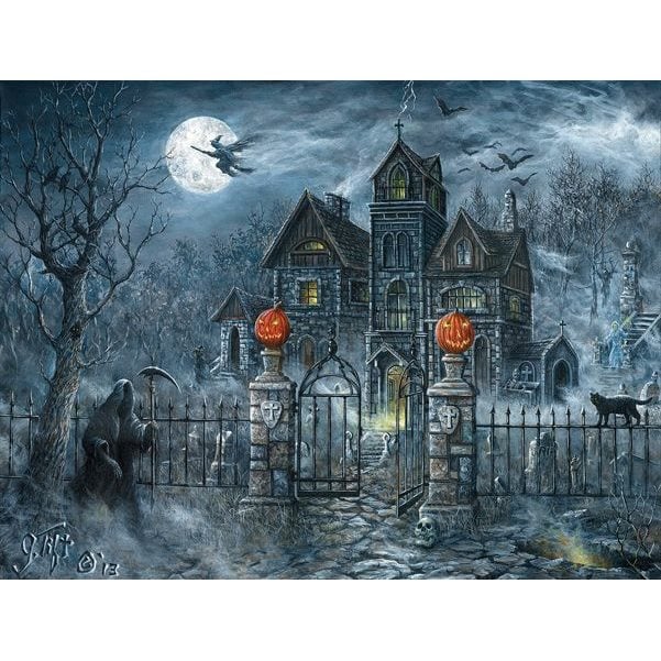 Uninvited Guest Halloween Puzzle