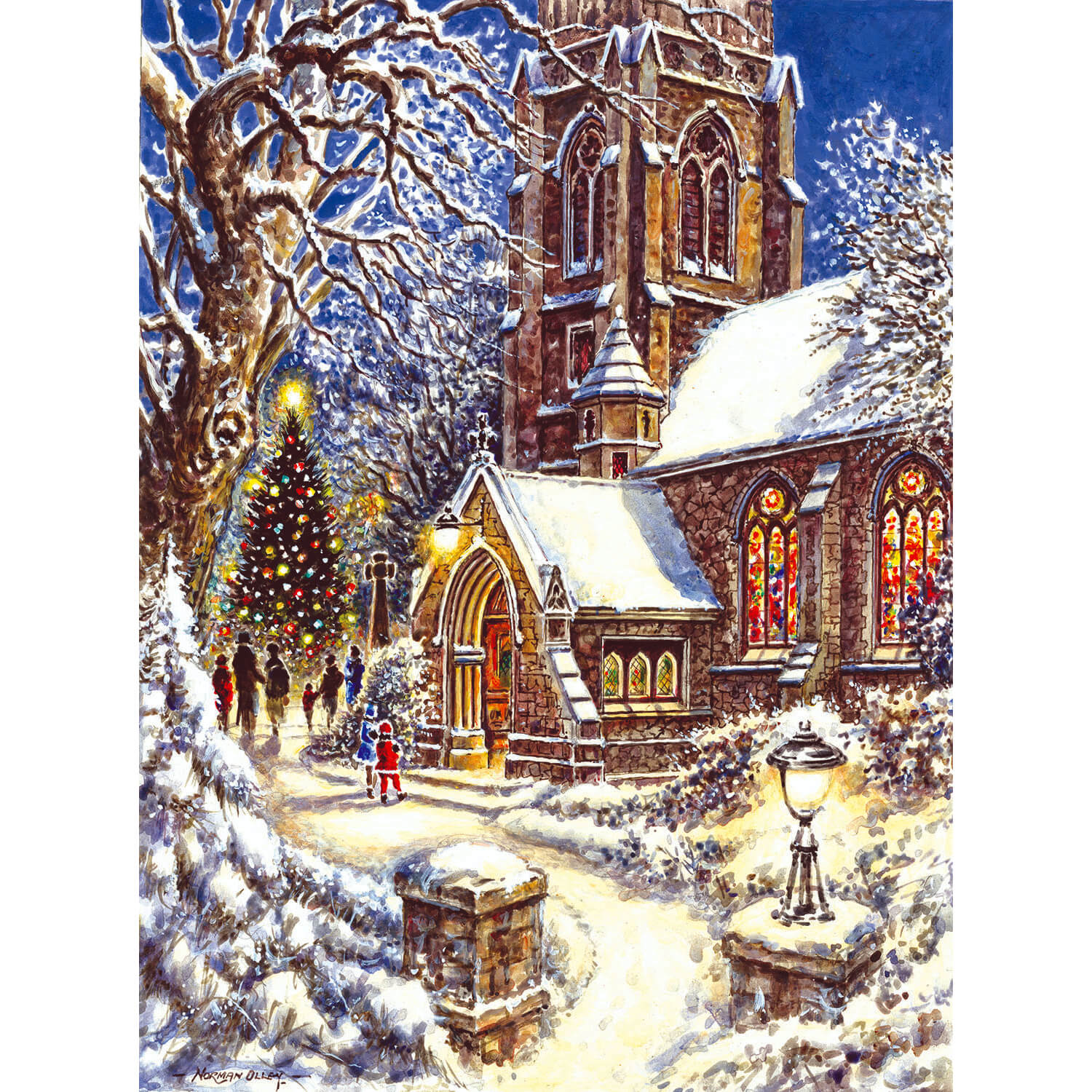 Church In The Snow Puzzle