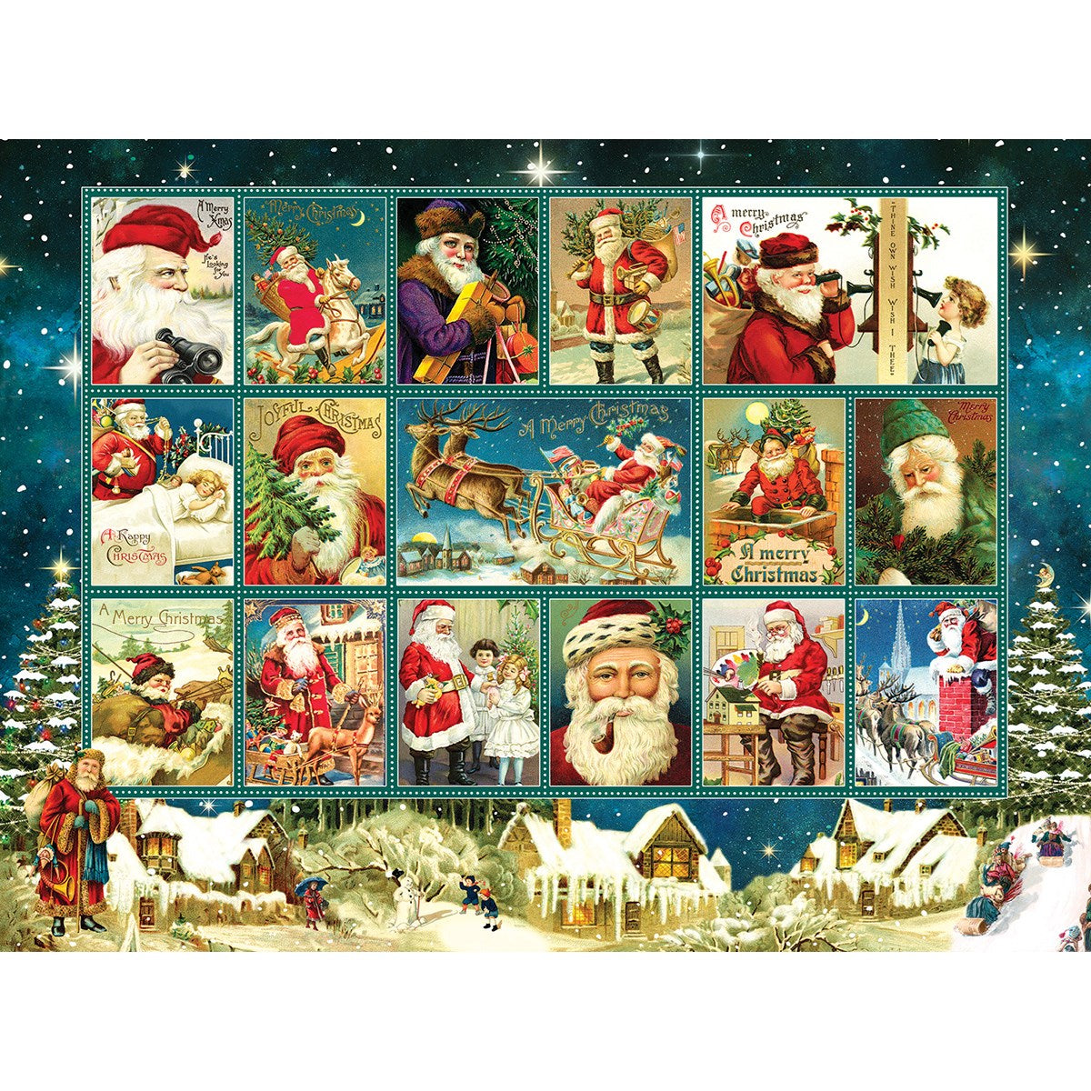 Jolly Old Saint Nicholas Puzzle