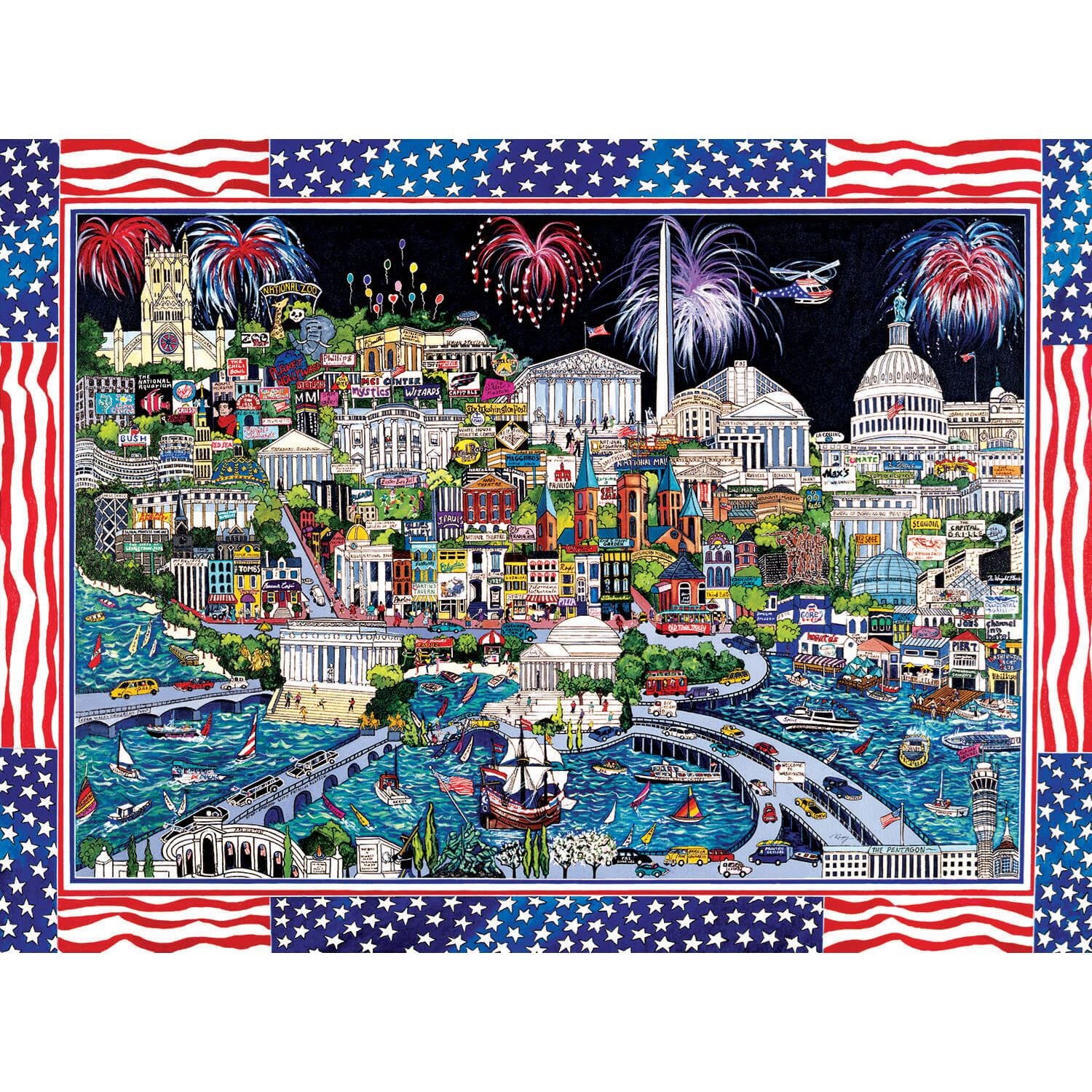 Fireworks Over Washington DC Puzzle