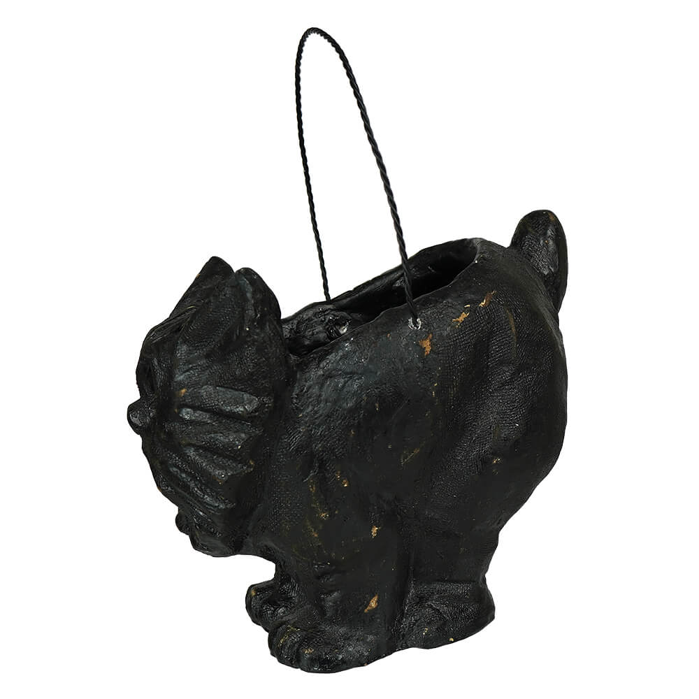 Black Vintage Cat Bucket