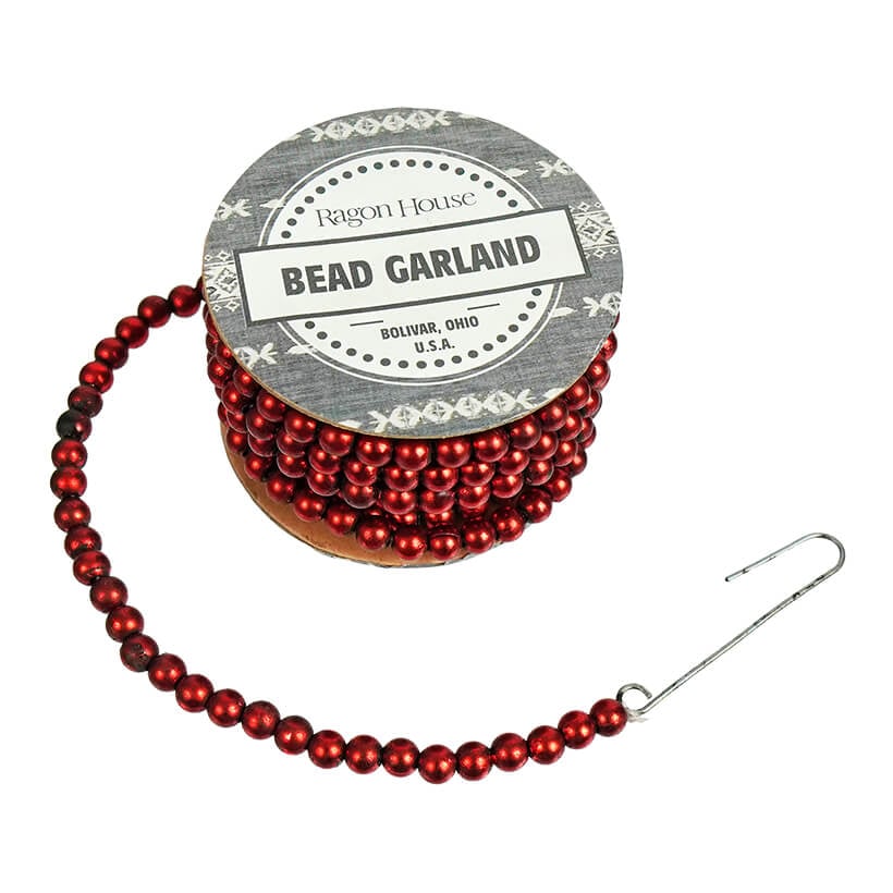 Red Bead Garland Spool