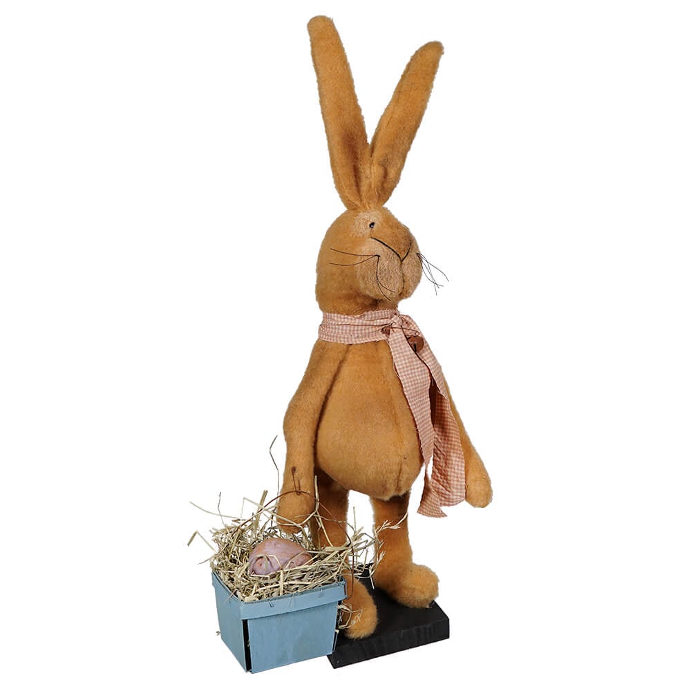 Standing Plush Tan Rabbit