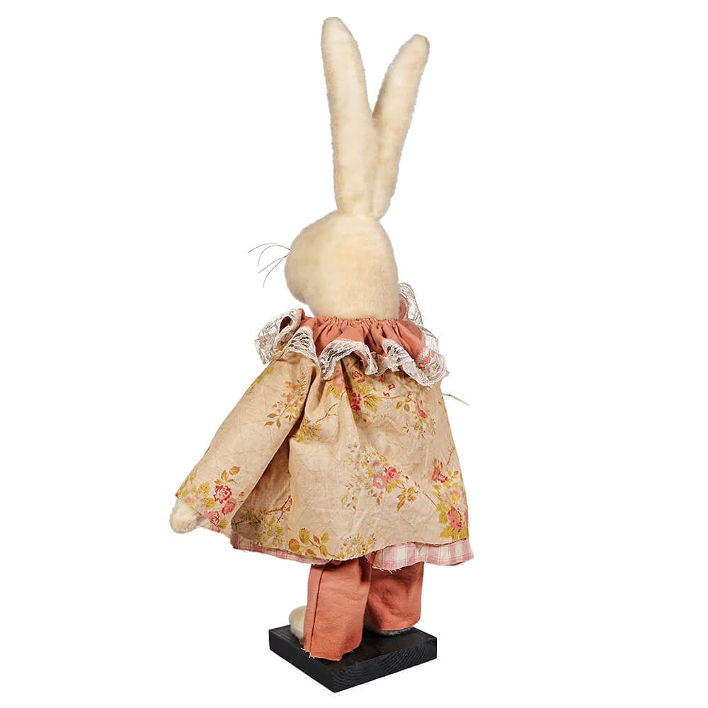Dressed Beige Rabbit Girl