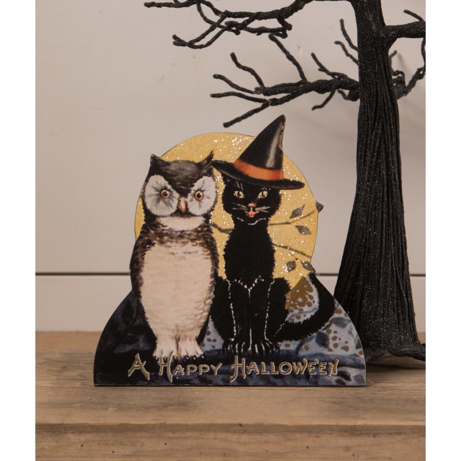 Black Cat & Owl Friends Dummy Board