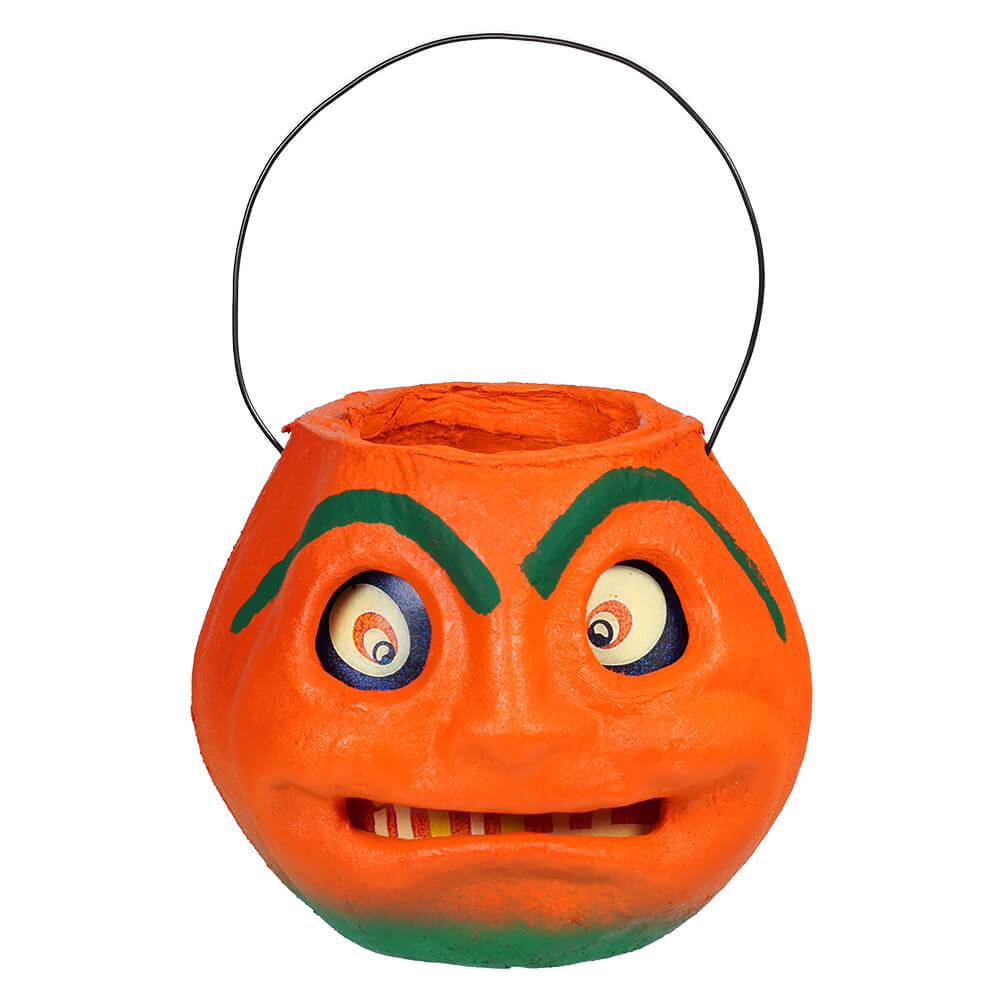 Wild-Eyed Pumpkin Bucket