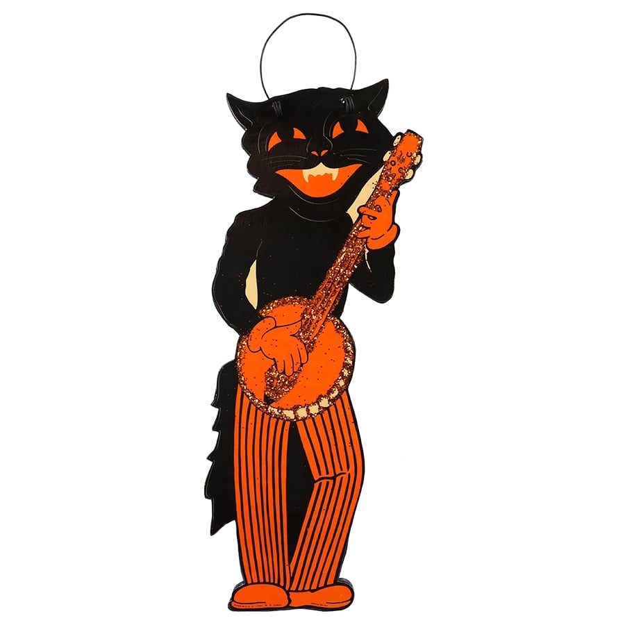 Mr. Cat With Banjo Hanger