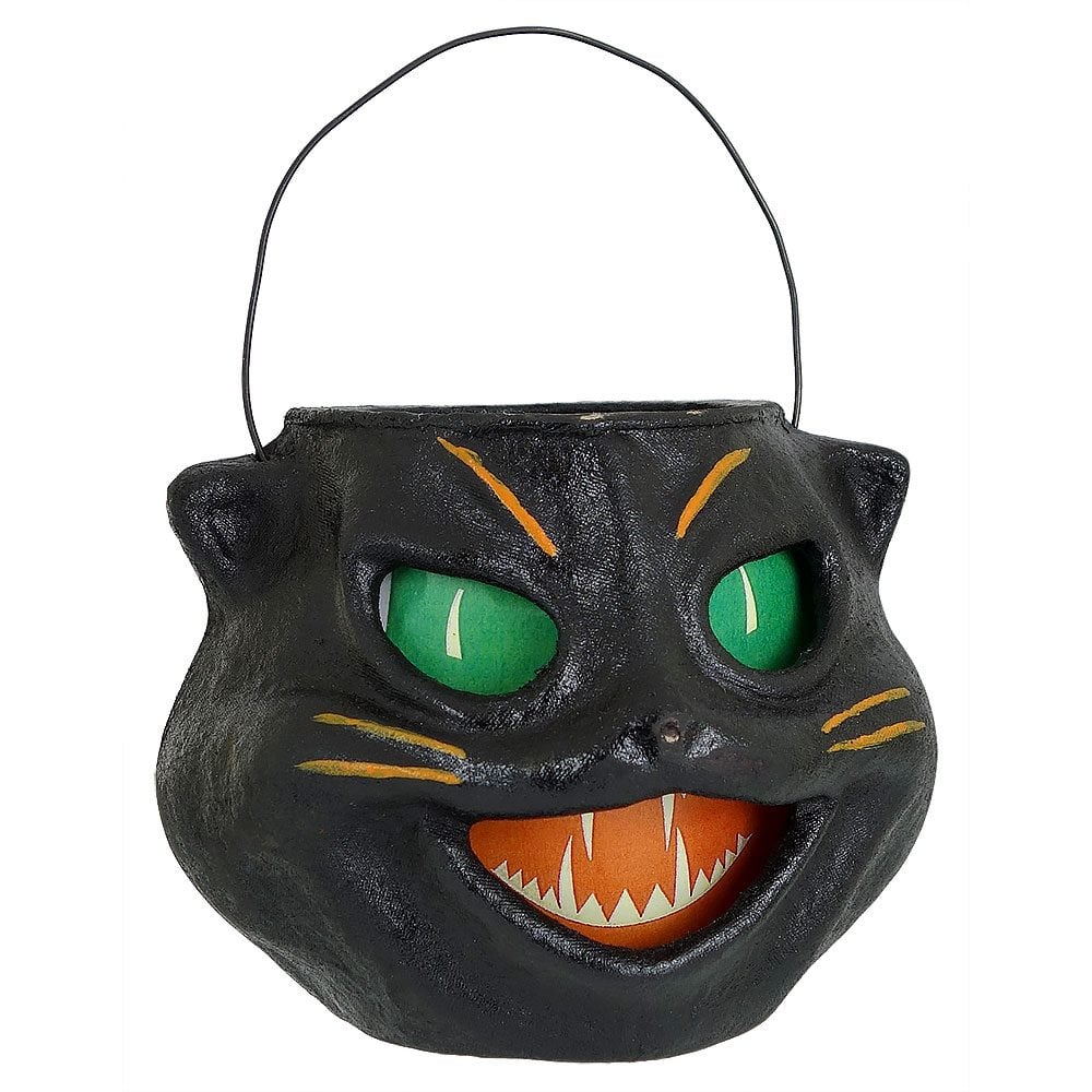 Black Cat Face Bucket