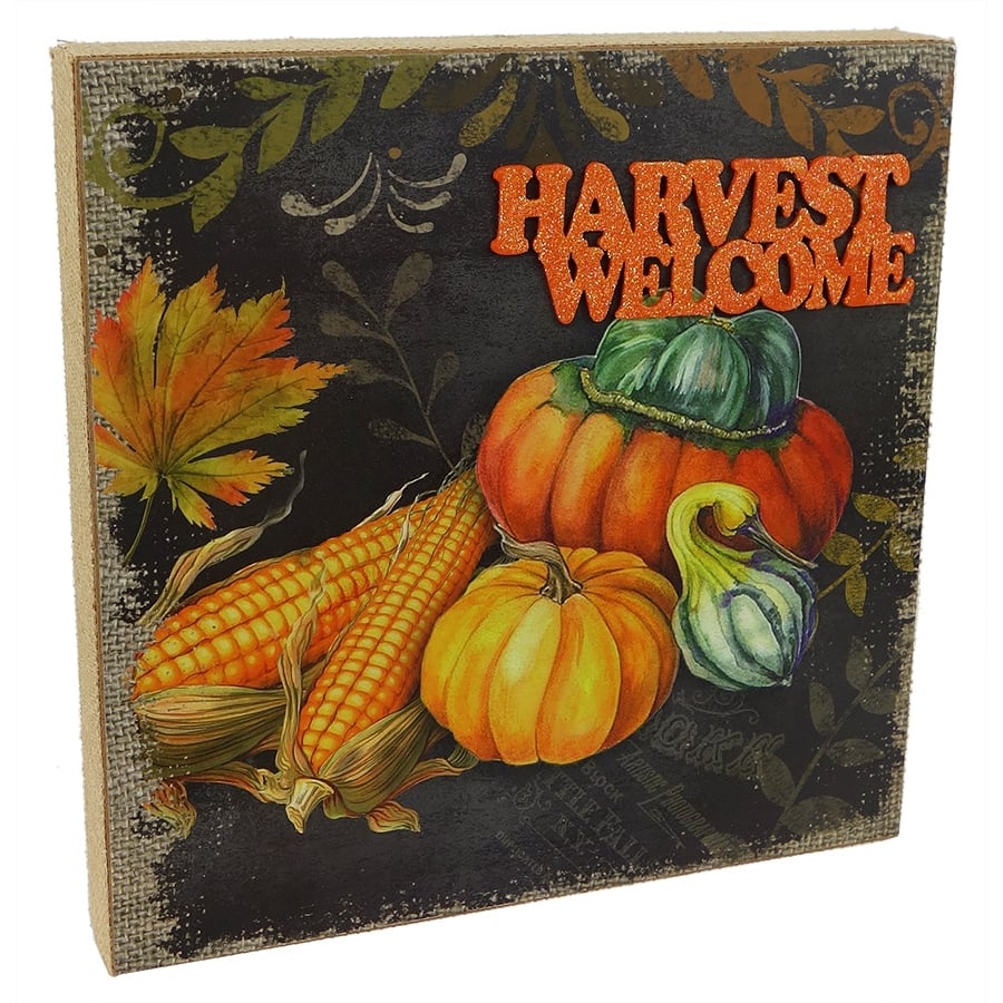 Harvest Welcome Box Sign
