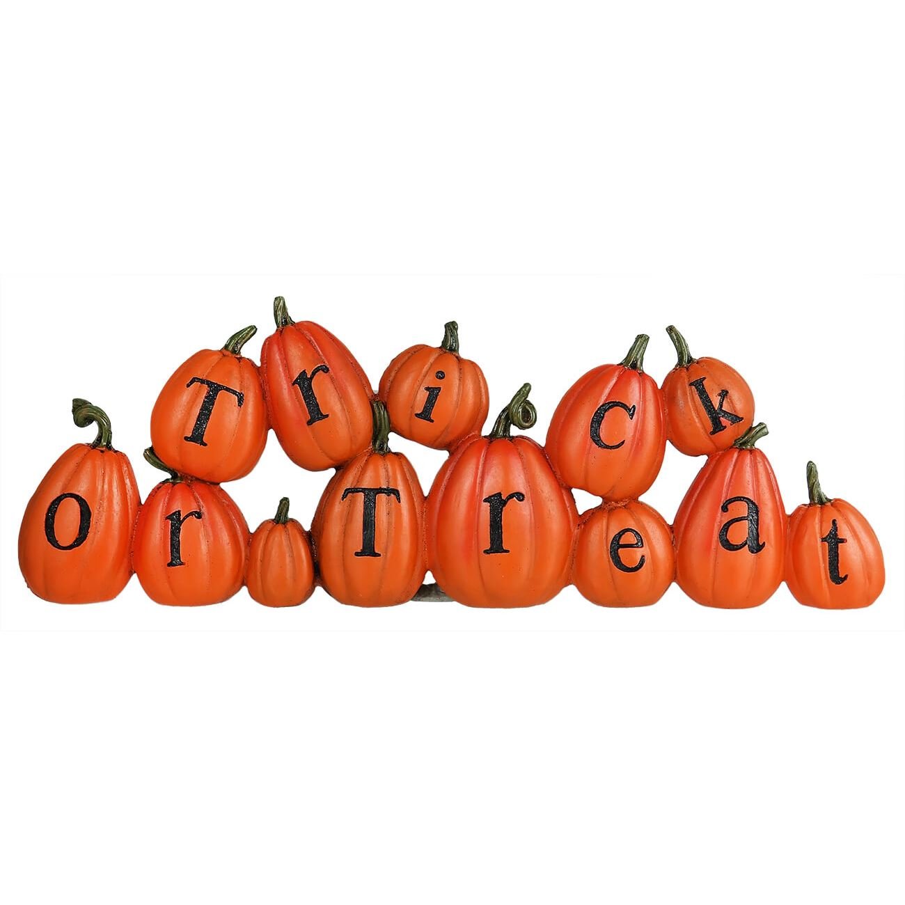 Trick or Treat Halloween Pumpkins