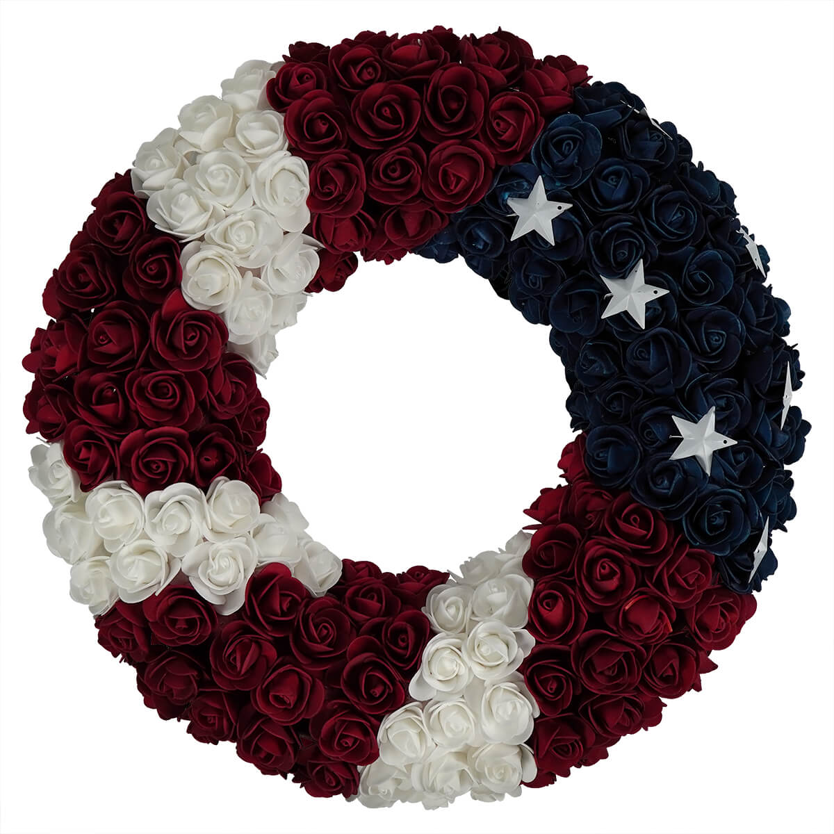 Americana Flower Wreath