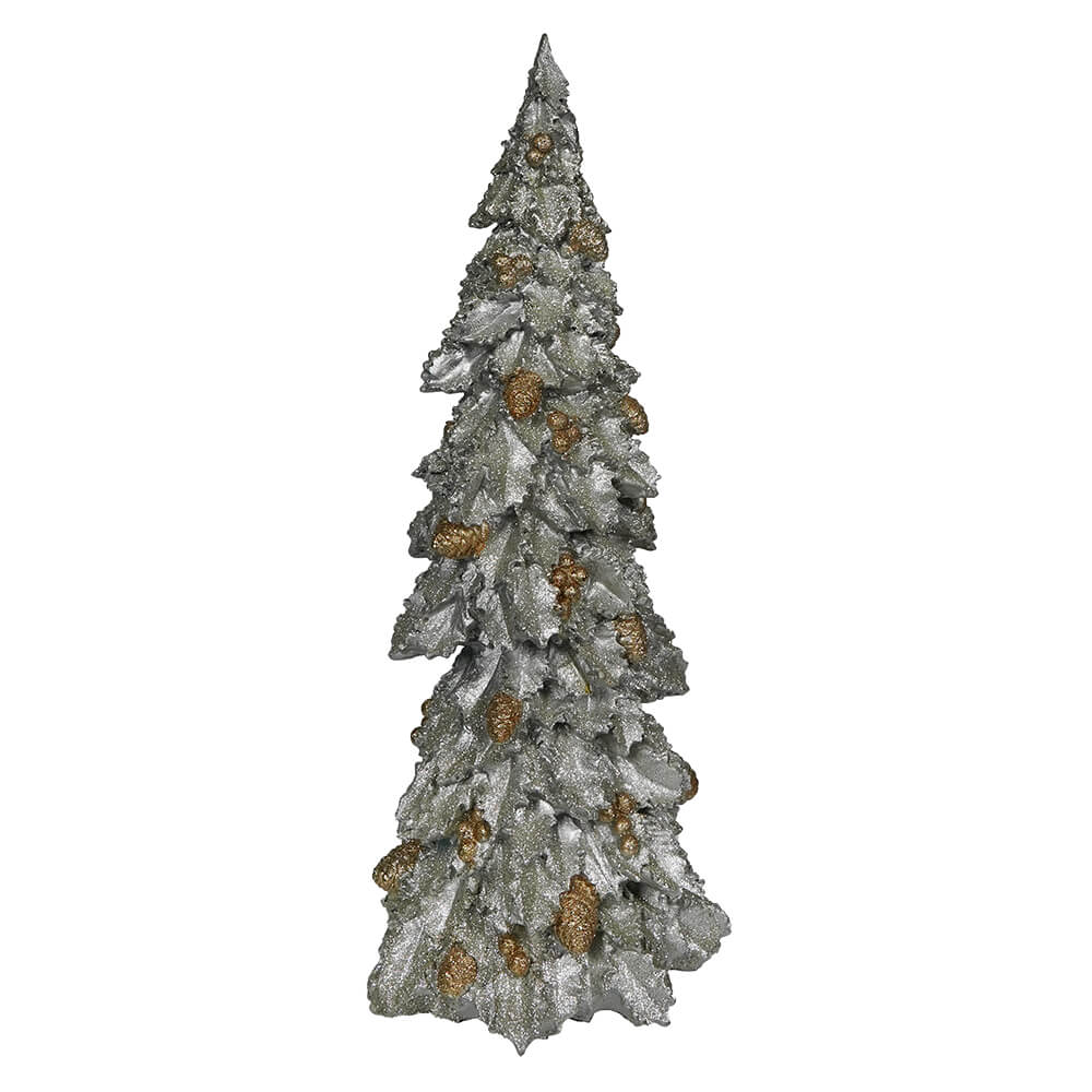Silver Glittered Tree