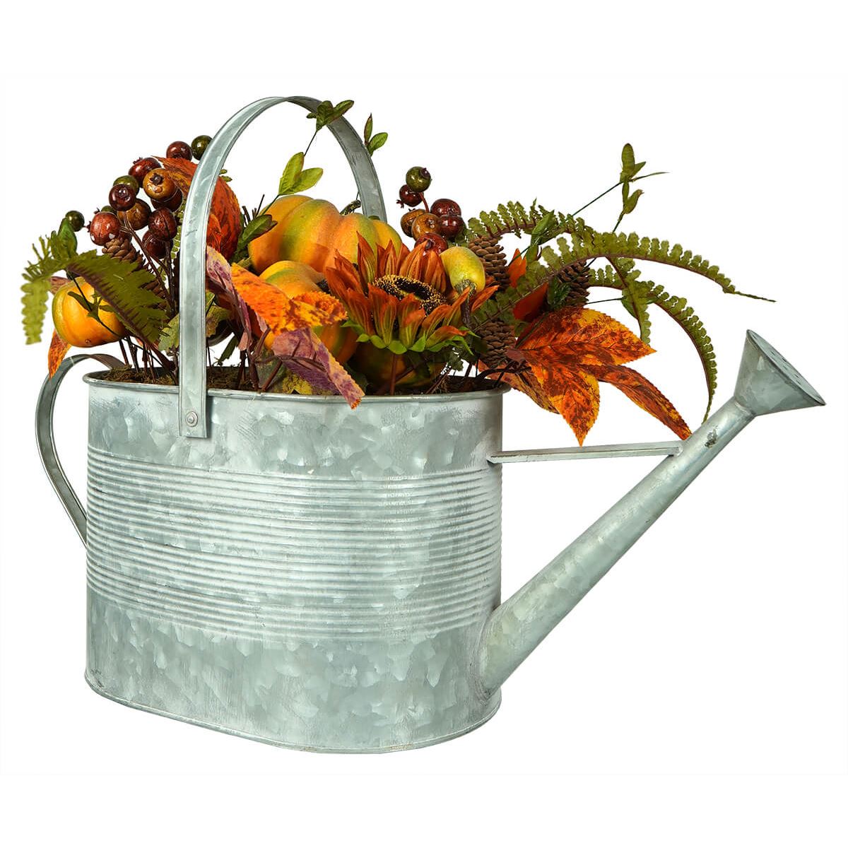 Fall Decorated Watering Can