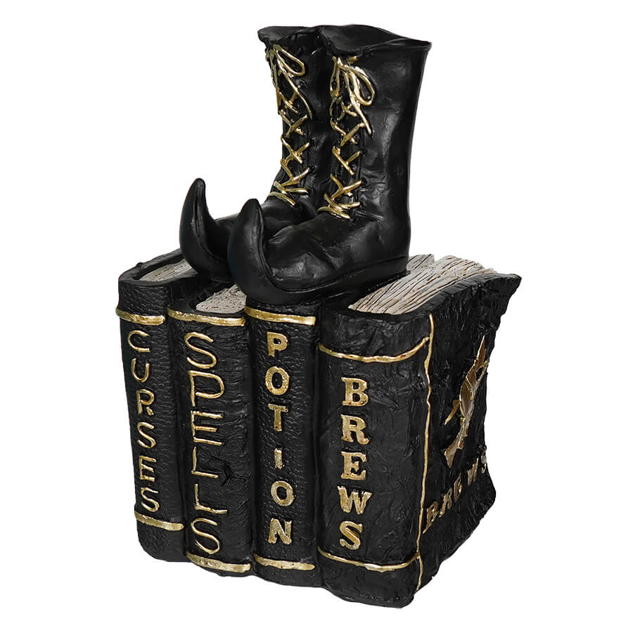 Halloween Book With Witch Boots