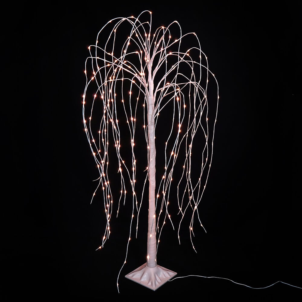 4ft Lighted White Willow Tree