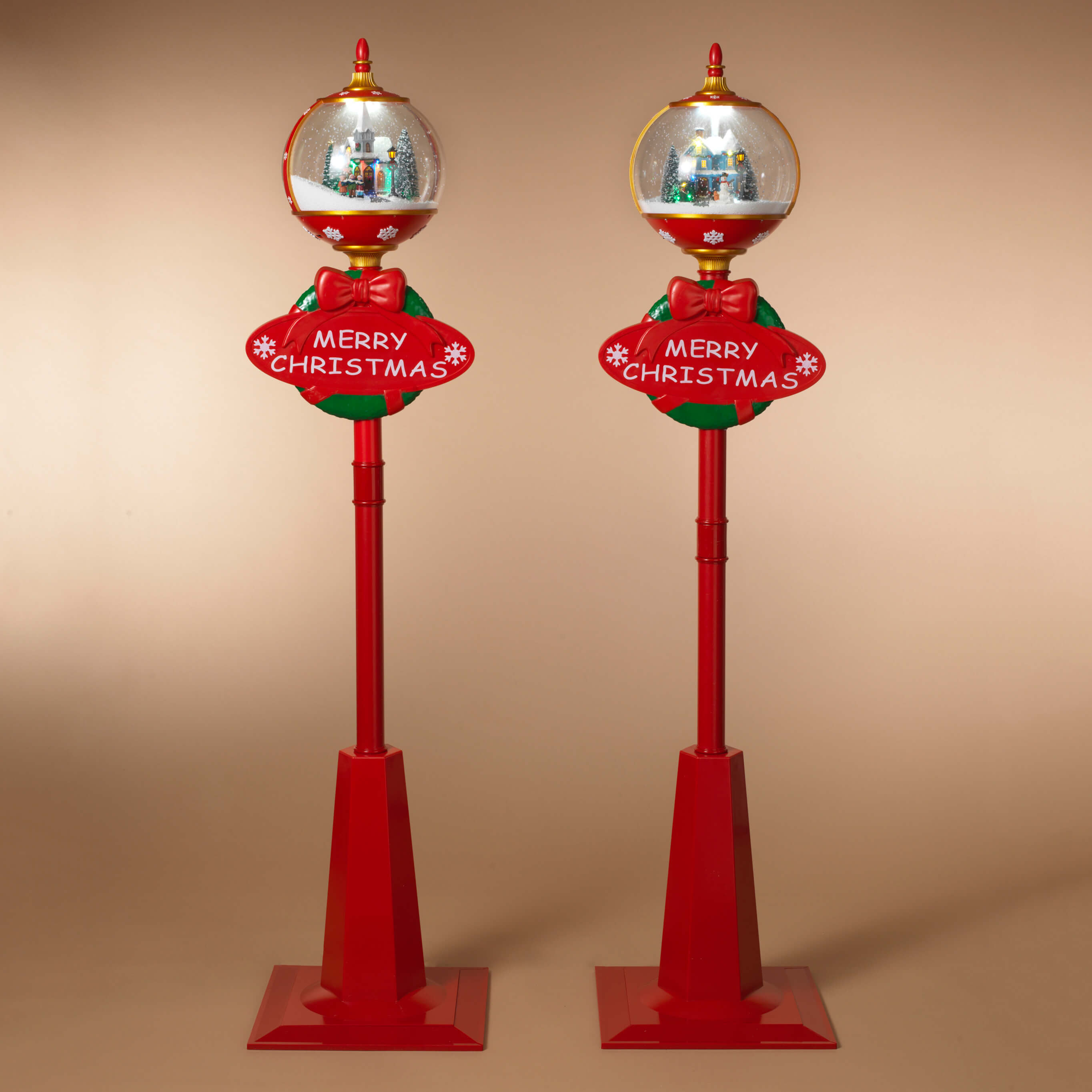 Electric Lighted Musical Holiday Floor Lamp