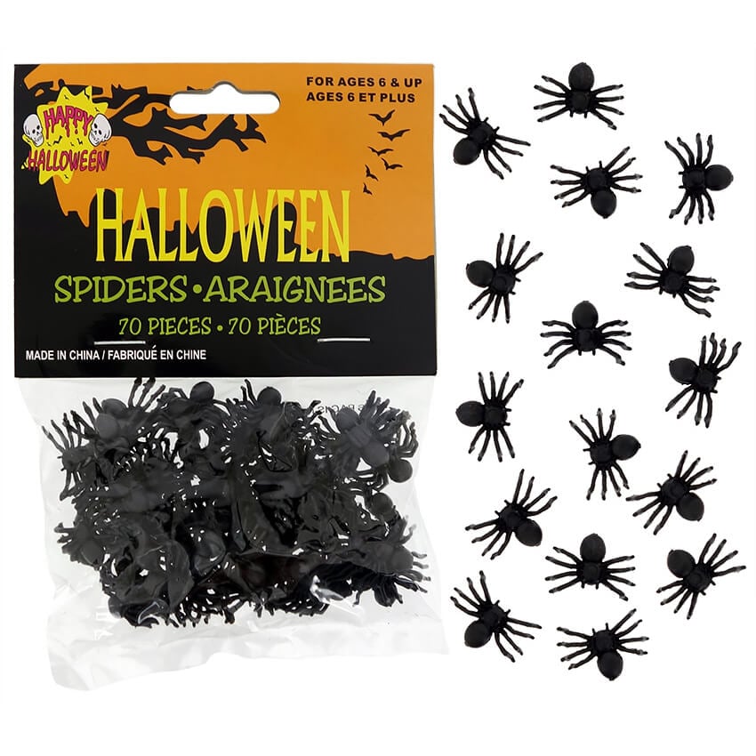 Package of 70 Spiders