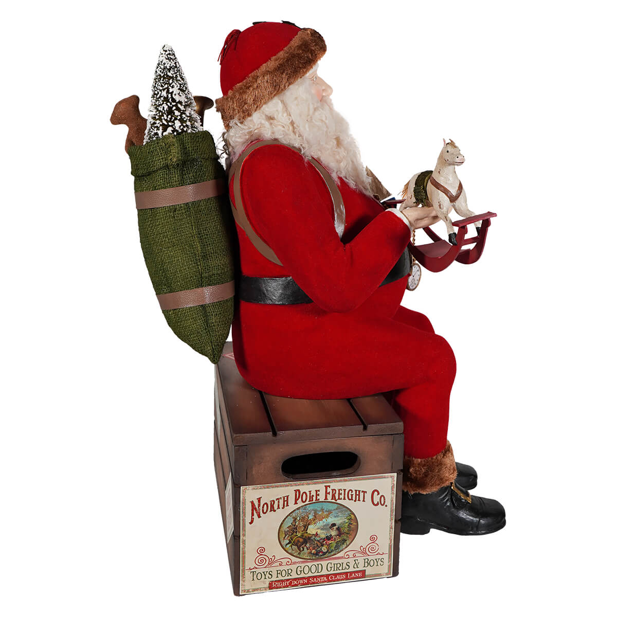 North Pole Freight Nast Santa