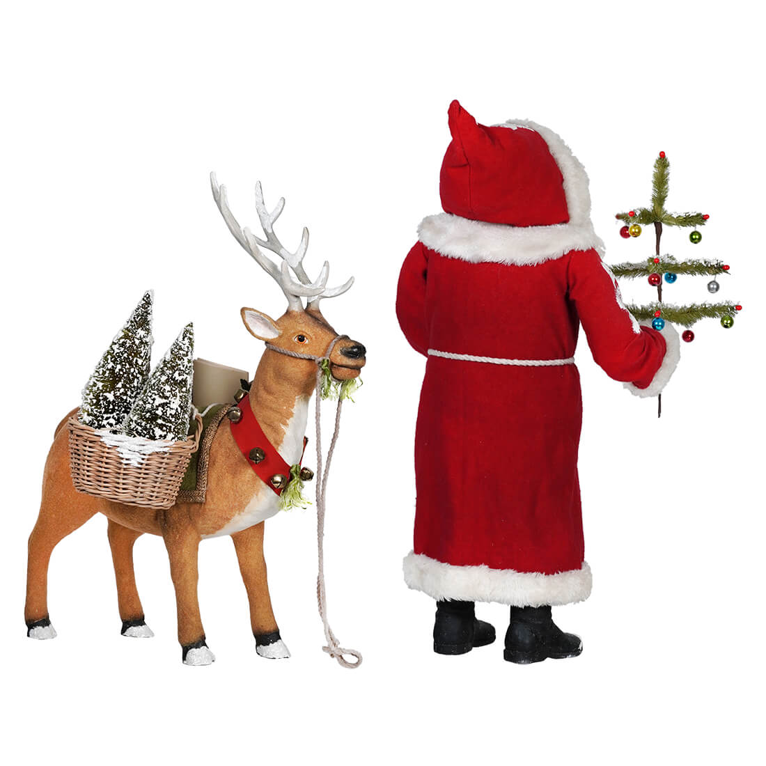 Santa and Prancer Toy Delivery