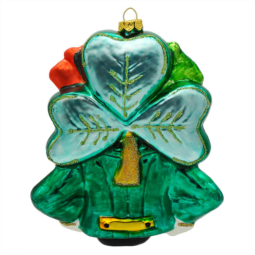 Ireland International Santa Ornament