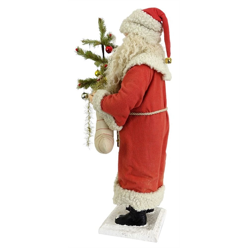 Vintage Santa with Stocking