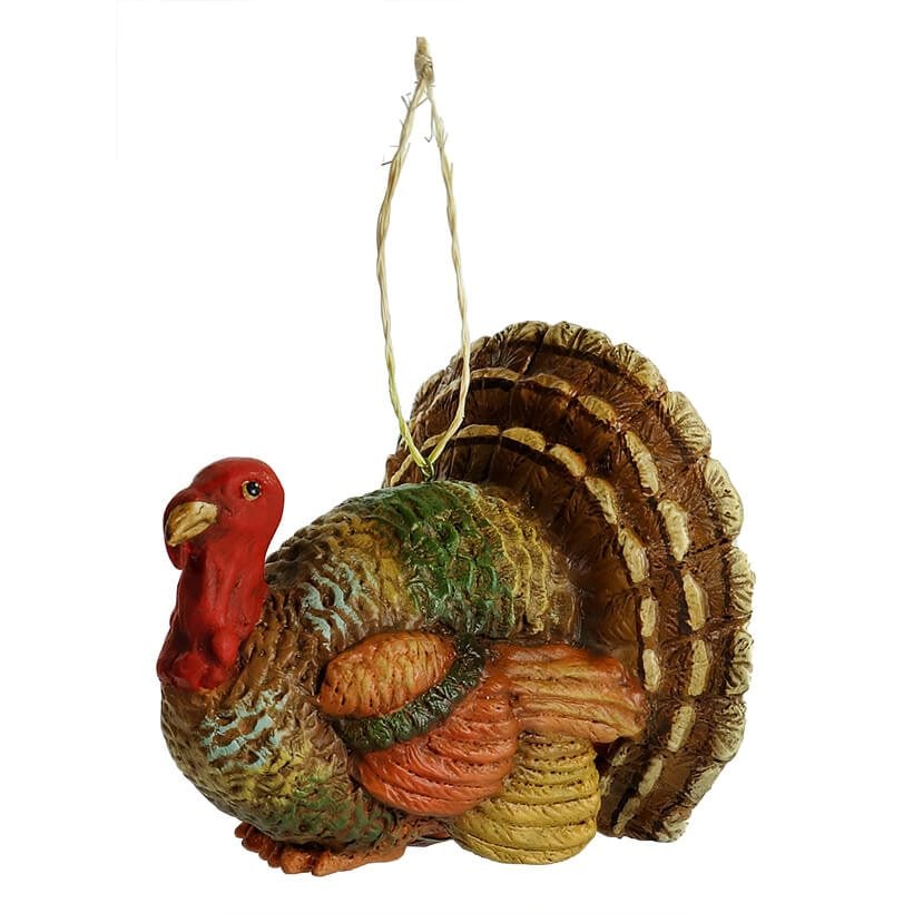 Resting Turkey Ornament