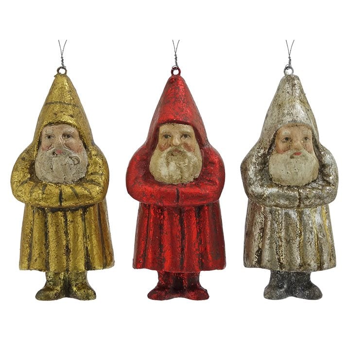 Mini Belsnickle Ornaments Set/3