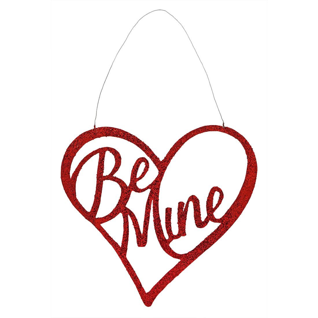 Valentine Be Mine Heart Sign