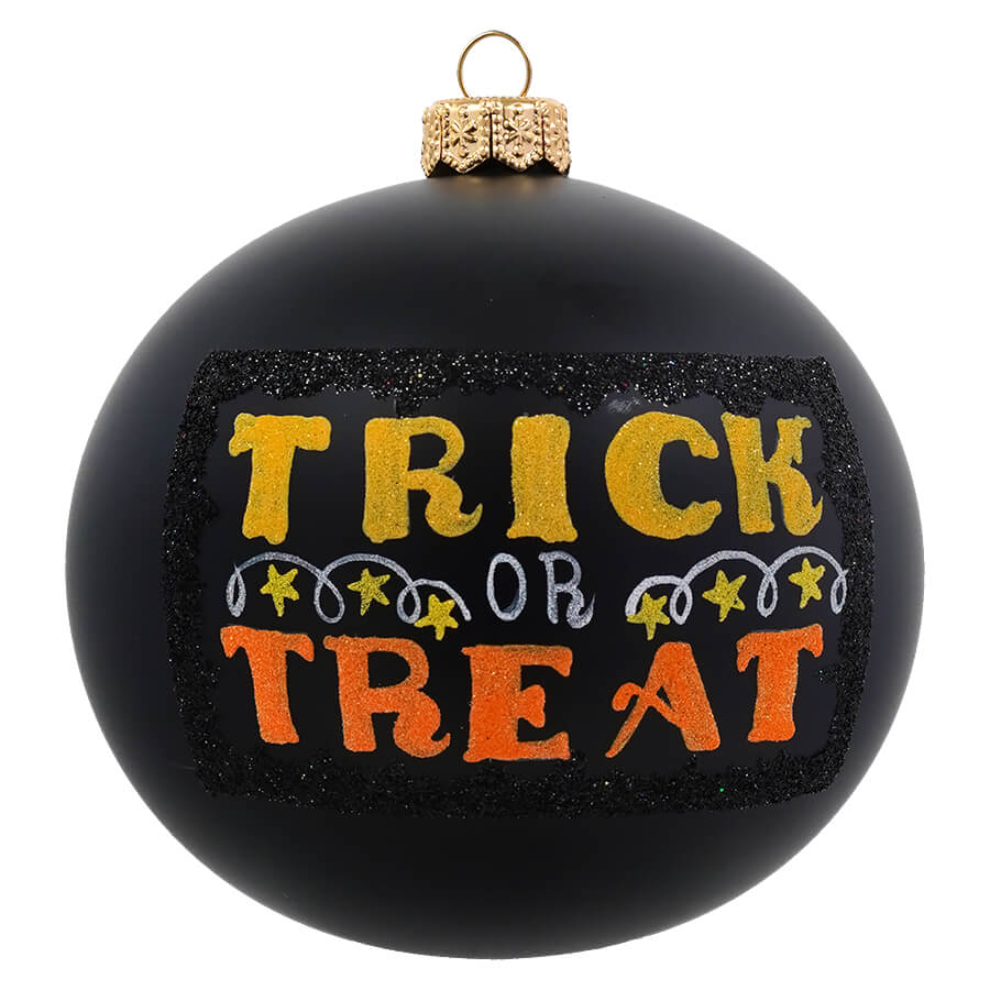 Trick Or Treat Pumpkin Ornament