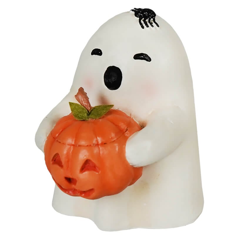 Ghost Gilbert with Pumpkin