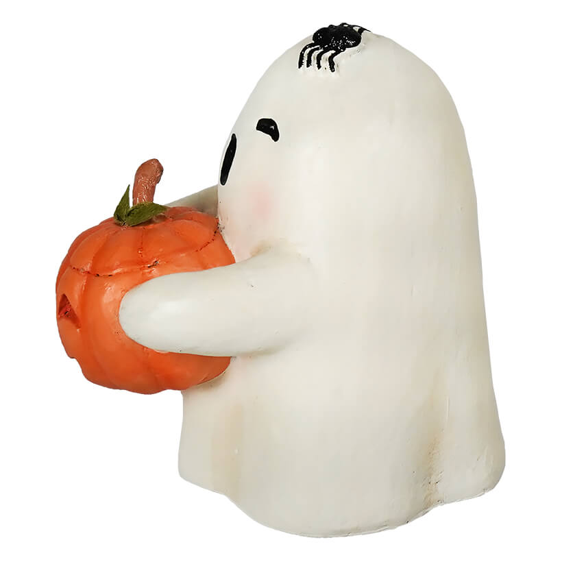 Ghost Gilbert with Pumpkin