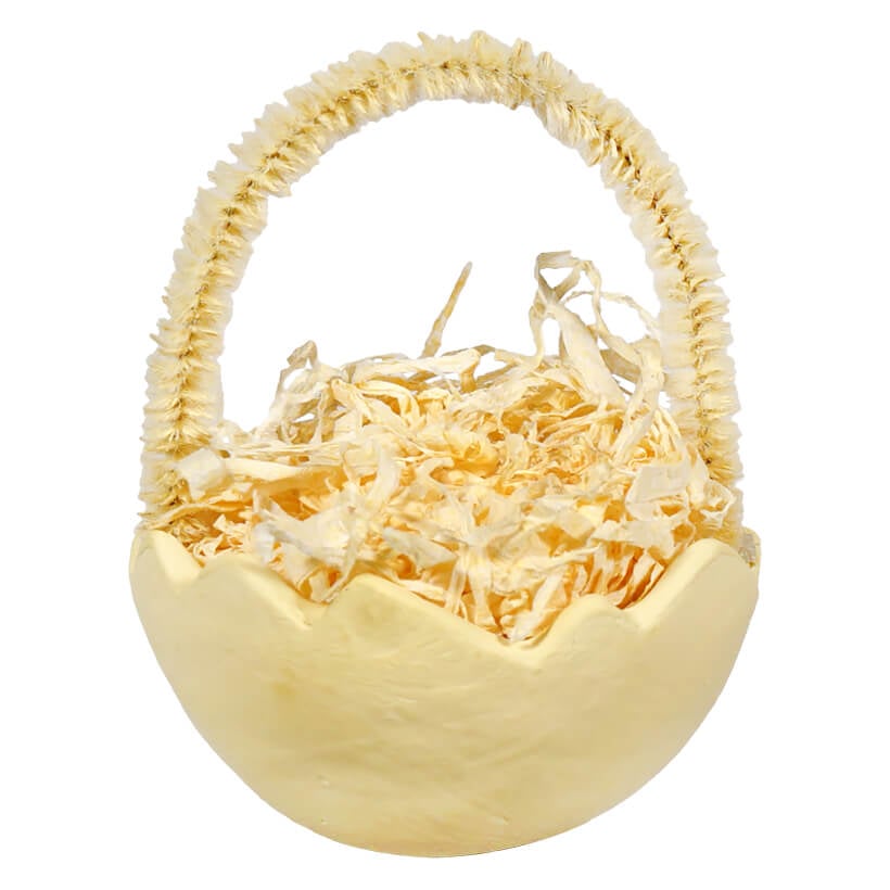 Yellow Cracked Egg Ornament