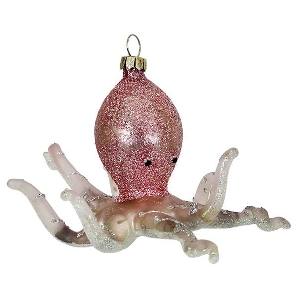 Pink Tentacled Octopus Ornament