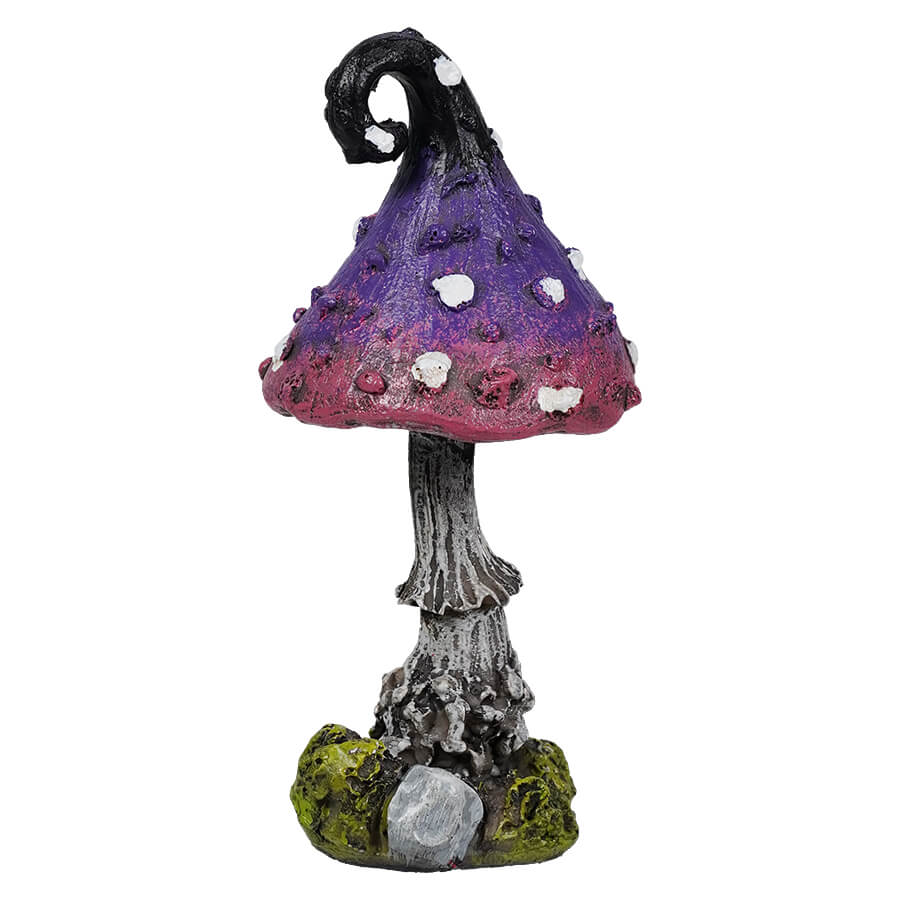 Purple Whimsical Mushroom Decor