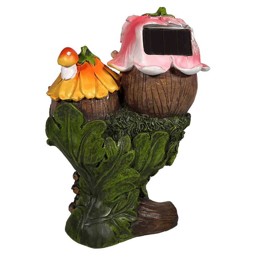 Woodsy Solar Lighted Fairy Home