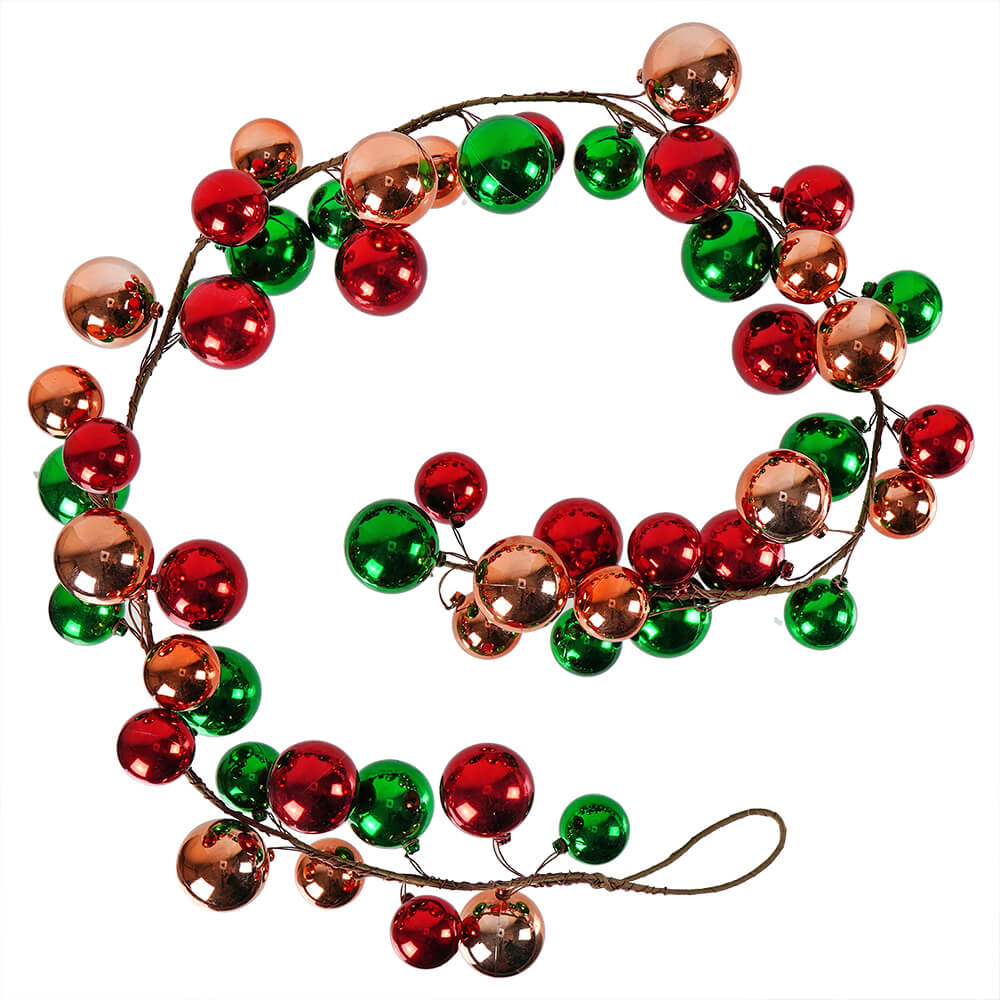 Christmas Baubles Garland