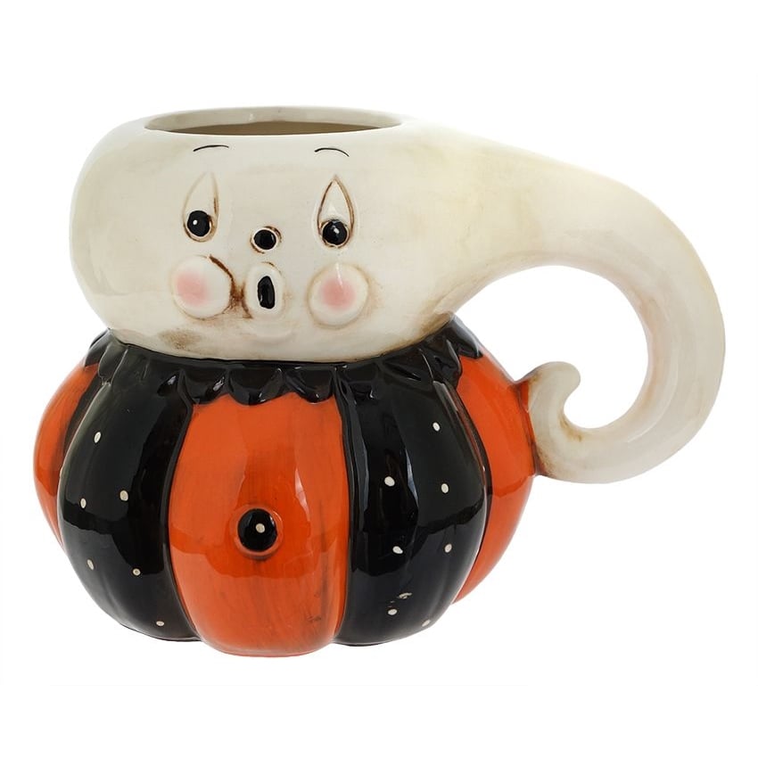 Pumpkin Peep Ghost Mug