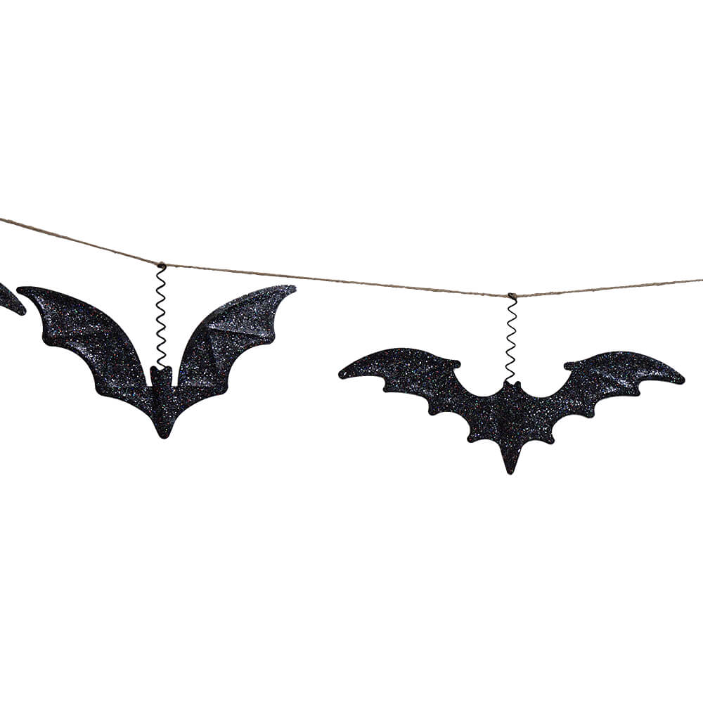 Metal Bat Banner Garland