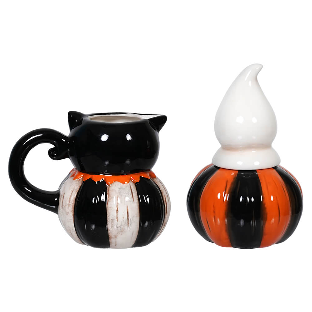 Bits and Pieces - Adorable Ghost Salt and Pepper Shakers - Fun
