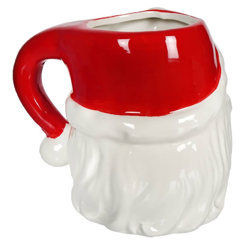 Vintage Santa Shaped Mug